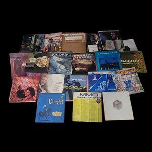 Vinyl Record Lot of 30 Religious Classical Orchestra Strings Symphonic Lps 12"